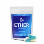 Ether Edibles - THC Gummies Blue Raspberry 300mg