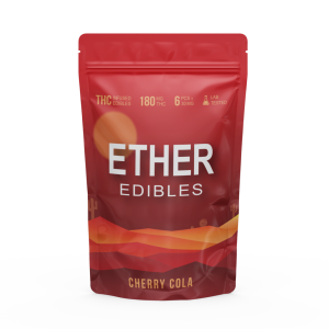 Ether Edibles - THC Gummies Cherry Cola 180mg