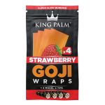 Goji Blunt Wraps – Strawberry Flavor – 4-Pack & Filter Tips