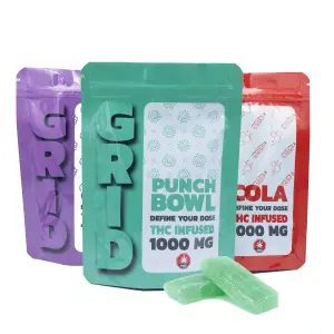 Grid Edibles - THC Gummies 1000mg