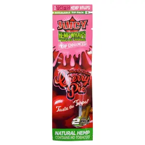 Cherry Pie - Juicy Hemp Wraps Terp Enhanced