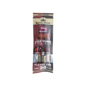 King Palms - 2 King Rolls Don Pomegranate And Rich Chocolate - Dual Pack