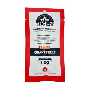 THC EH? THC Vape Cartridges 1000mg - Grapefruit (Sativa)