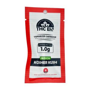 THC EH? THC Vape Cartridges 1000mg - Kosher Kush (Indica)